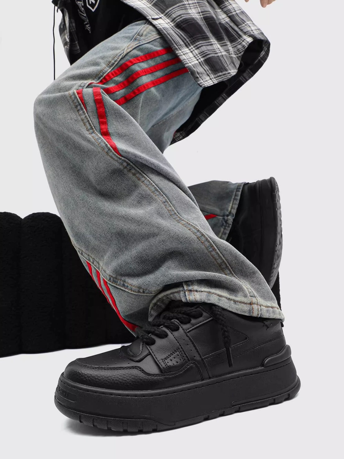 DREADLOCKS PLATFORM SKATE SHOES