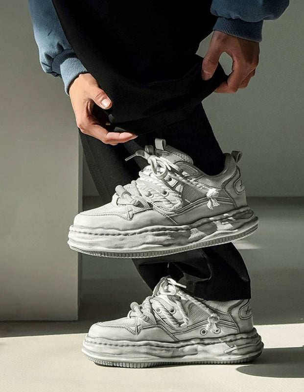 PLATFORM DIRTY ROPE SNEAKERS