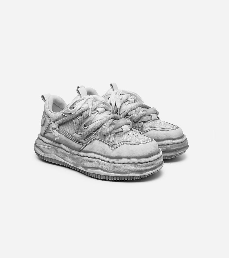 PLATFORM DIRTY ROPE SNEAKERS