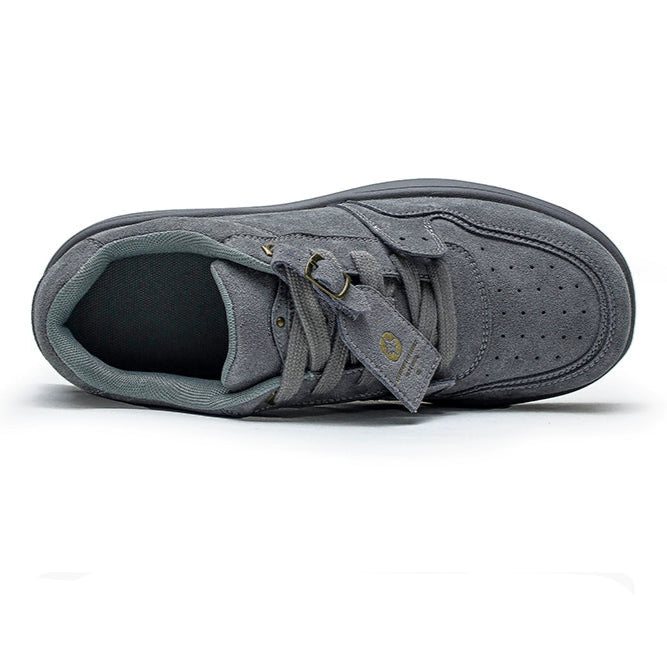 SUEDE LOWTOP PLATFORM SNEAKERS