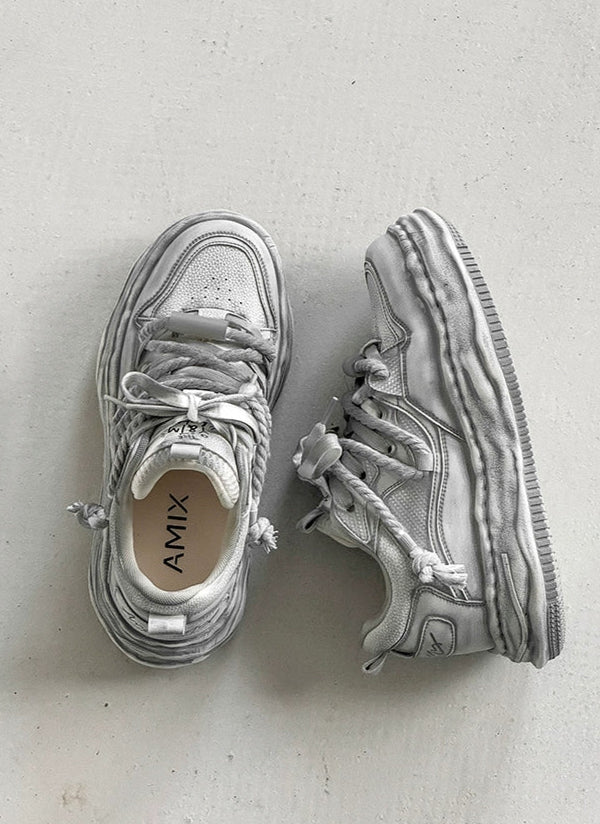 PLATFORM DIRTY ROPE SNEAKERS