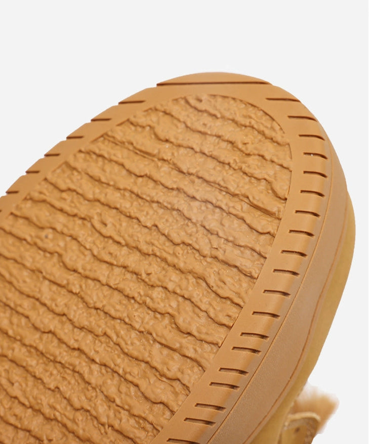 SUEDE LOWTOP PLATFORM SNEAKERS