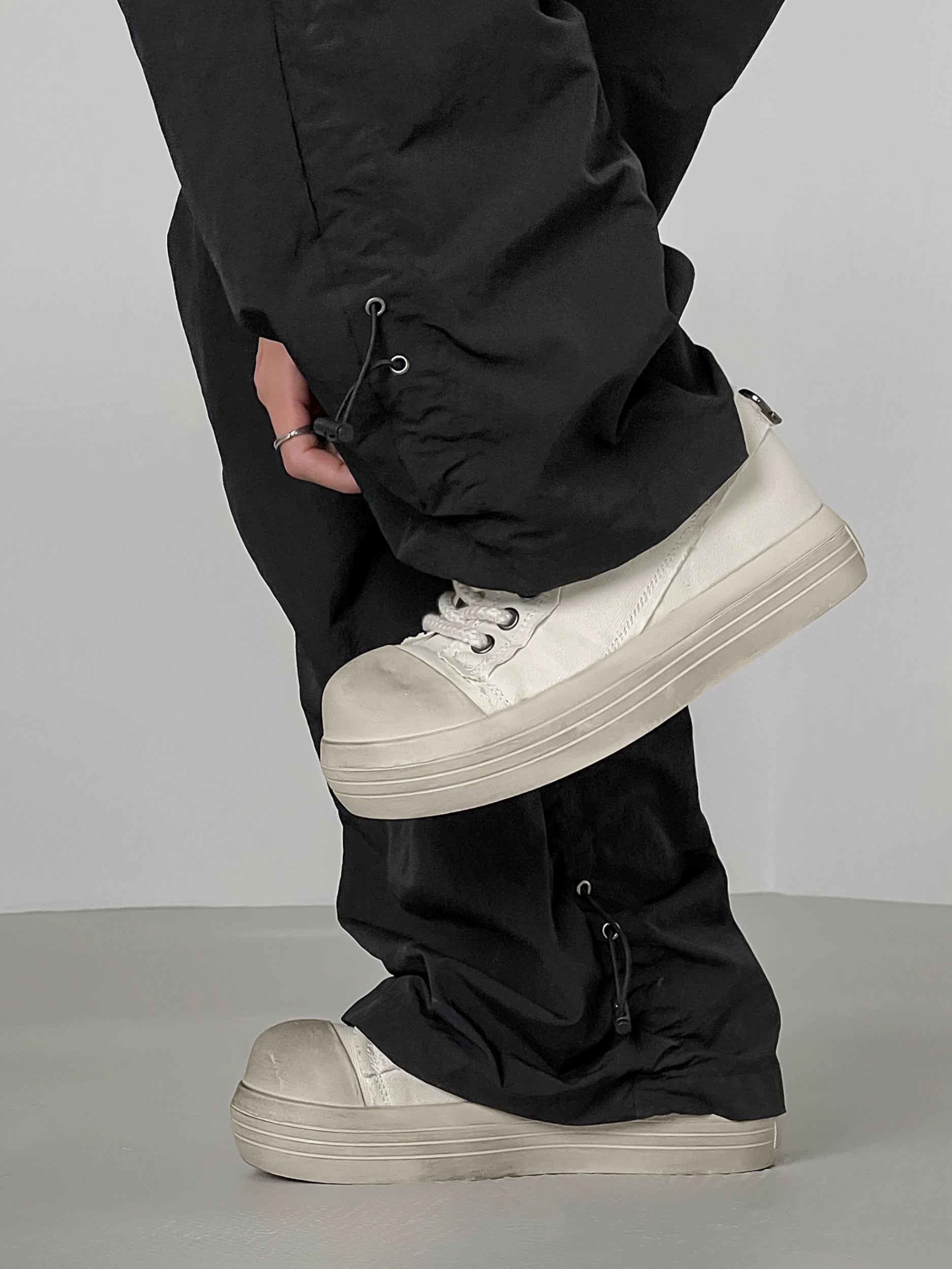 PLATFORM DIRT PROCESSING SNEAKERS