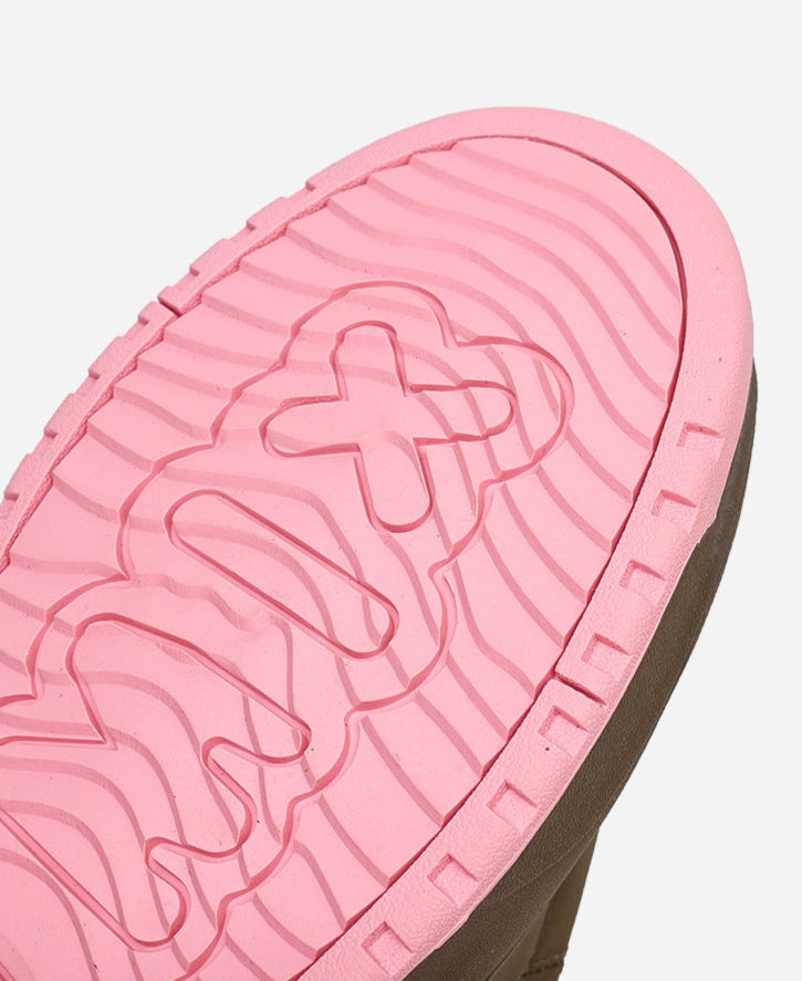 CHUNKY MOSS PINK TRAIL SNEAKERS