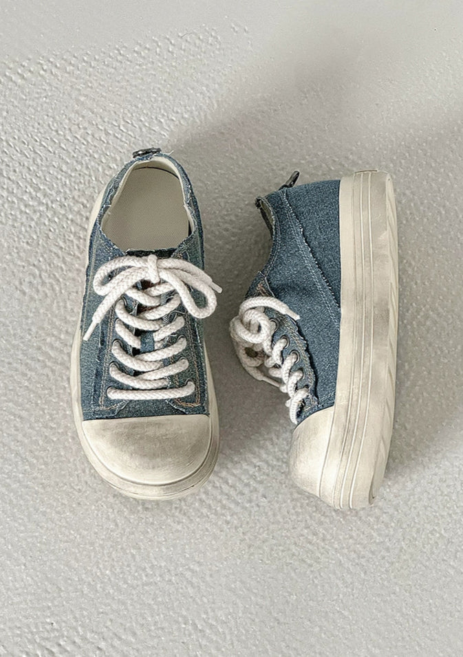 PLATFORM DIRT PROCESSING SNEAKERS