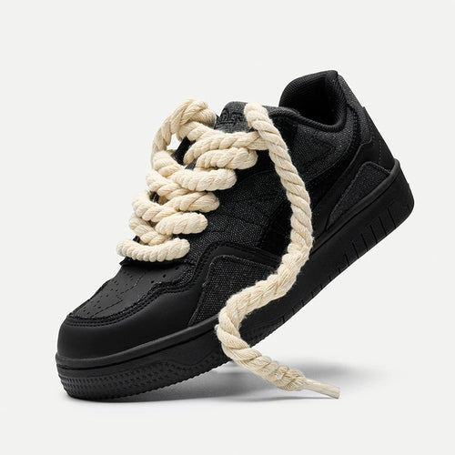 PLATFORM THICK ROPE SNEAKERS – SLAMZ