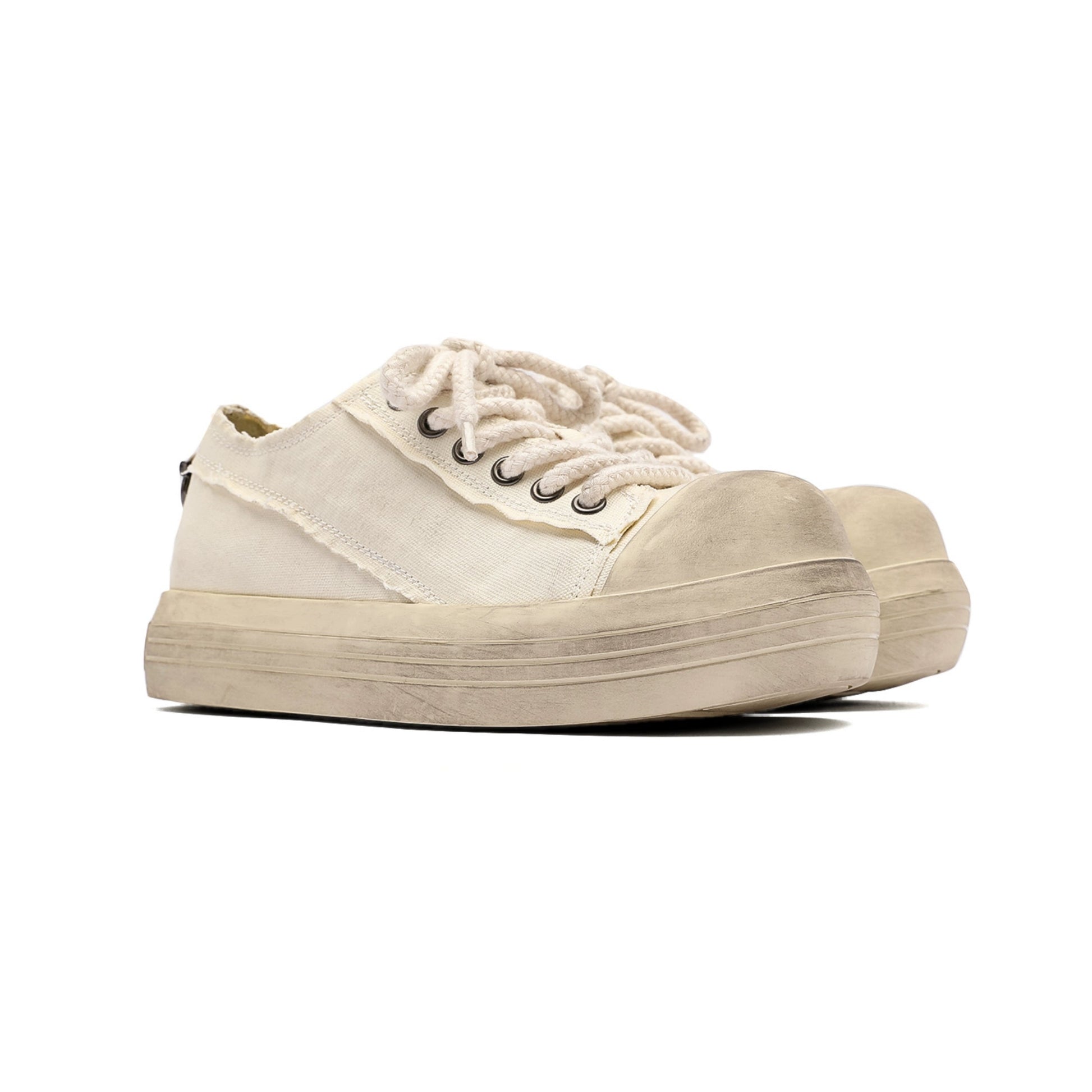 PLATFORM DIRT PROCESSING SNEAKERS