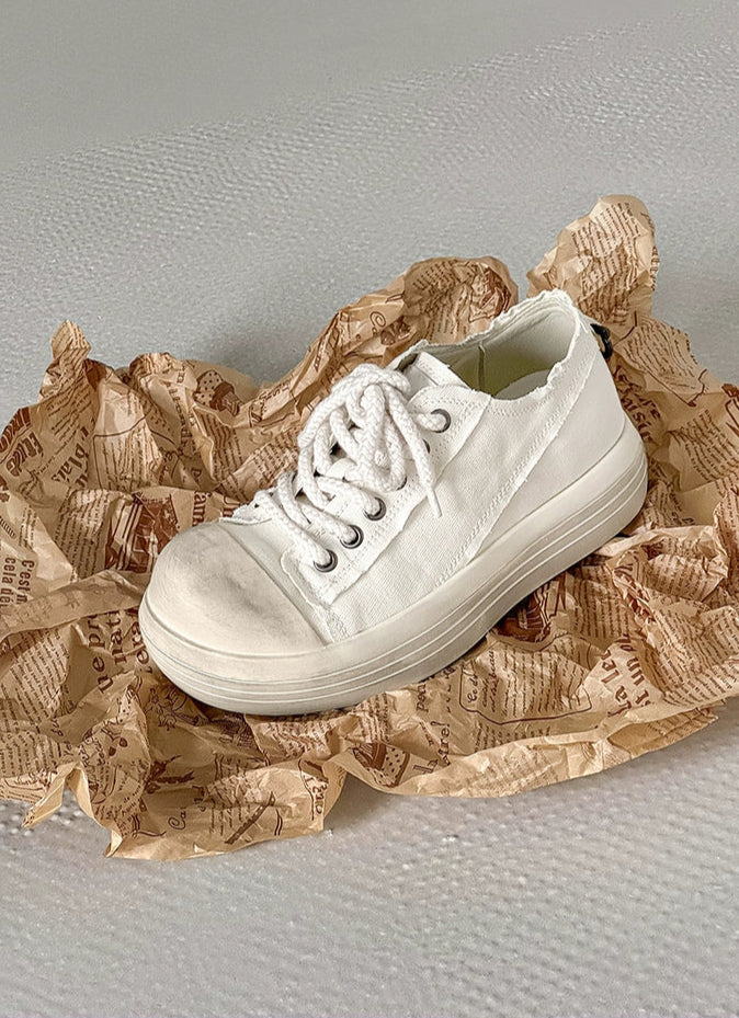 PLATFORM DIRT PROCESSING SNEAKERS