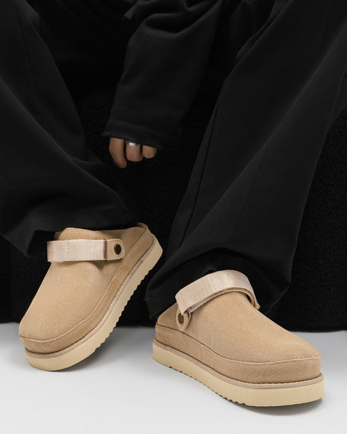 ALPINE SUEDE MULE