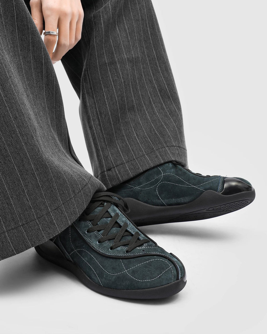 ARC STITCH SUEDE SNEAKERS