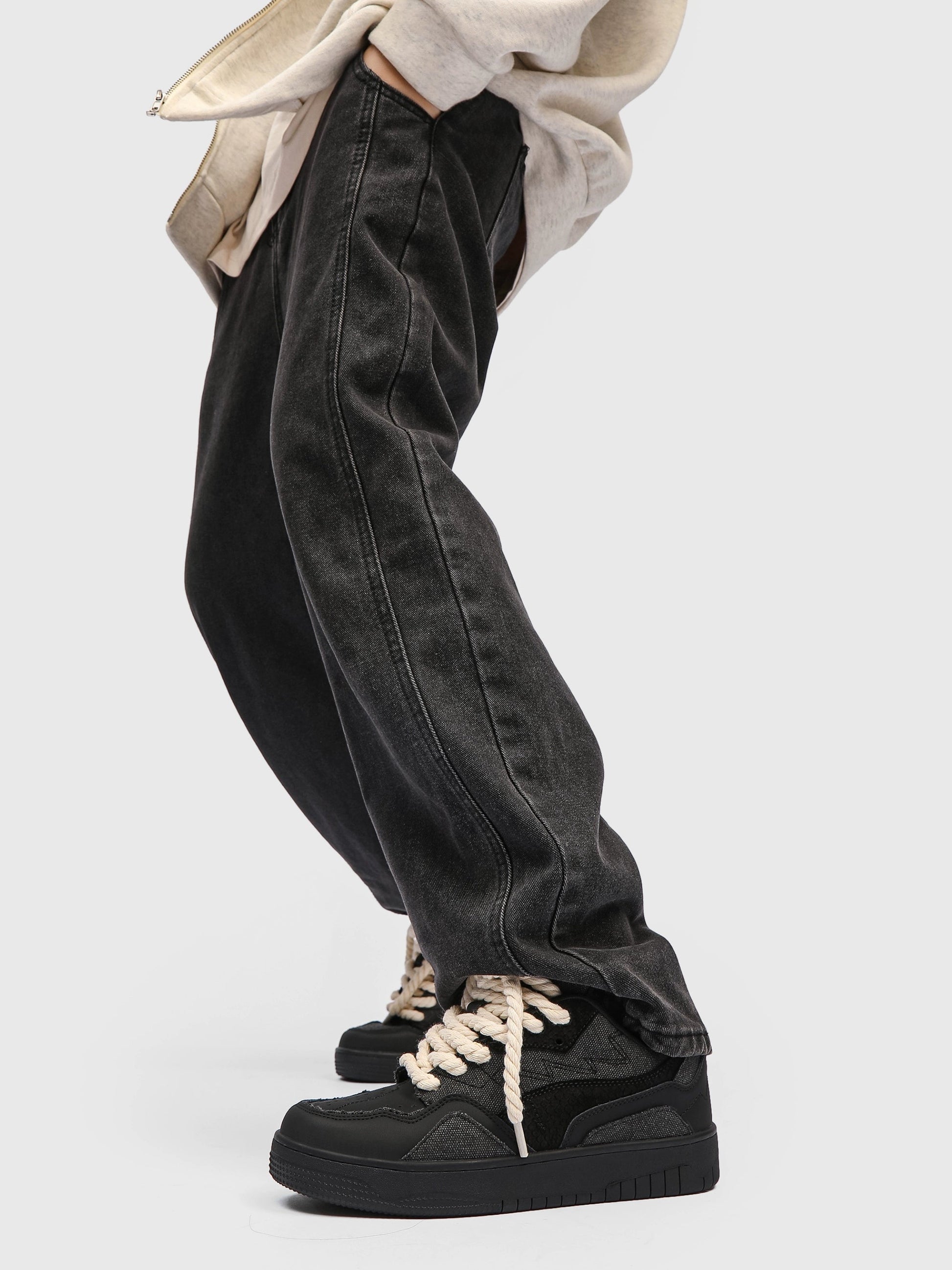 PLATFORM THICK ROPE SNEAKERS