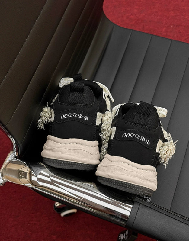 TASSEL TWIST PLATFORM SNEAKERS