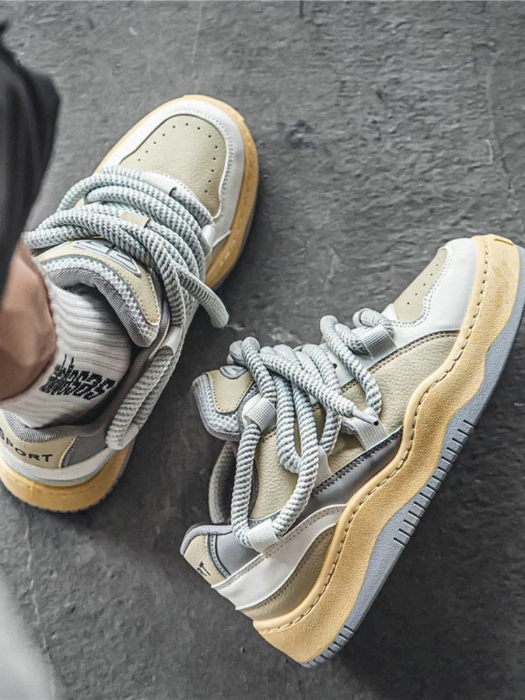 RETRO DIRTY SKATE SNEAKERS